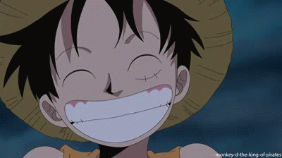 One Piece Luffy GIF - One Piece Luffy Smile GIFs