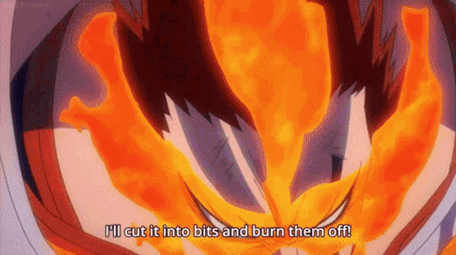 Endeavor Boku No Hero GIF - Endeavor Boku No Hero Hell Spider GIFs