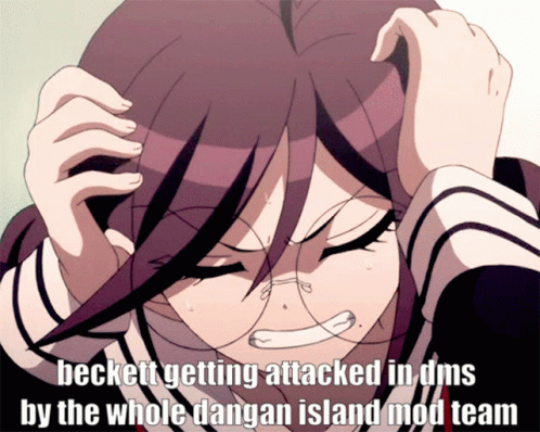 Dangan Island Bully Chat Goes Wild Danganronpa GIF - Dangan Island Bully Chat Goes Wild Danganronpa Toko Fukawa GIFs