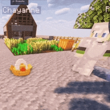 a screenshot of a video game with the name chayanne on the top