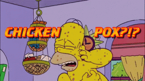 Chicken Pox Homer Simpson GIF - Chicken Pox Homer Simpson Scratching GIFs