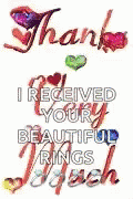 Thanks Very Much Beautiful Rings GIF - Thanks Very Much Thanks Beautiful Rings GIFs