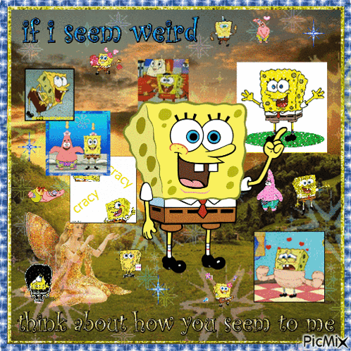 Spongebob Picmix GIF - Spongebob Picmix Glitter GIFs