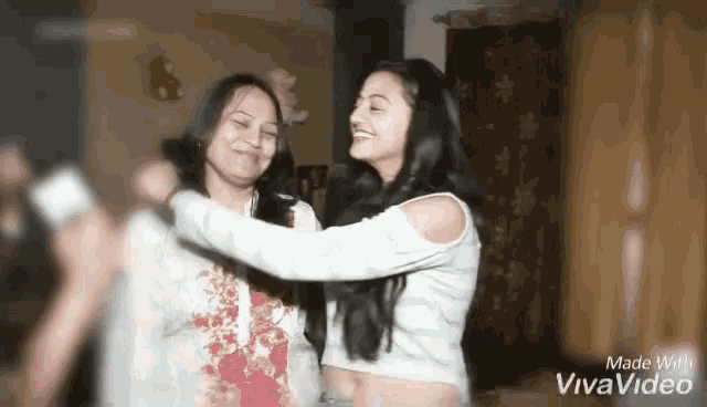 Helly Shah Love Mom GIF - Helly Shah Love Mom Hug Time GIFs
