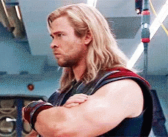 Thor Avengers GIF - Thor Avengers Arms Crossed GIFs