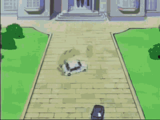 a couple of anime characters with their mouths open and their eyes closed