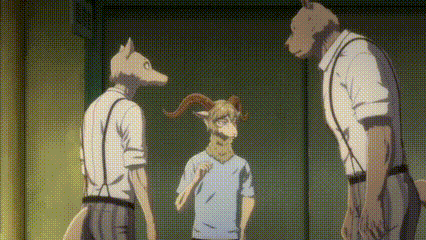 three men are standing next to each other in a room .