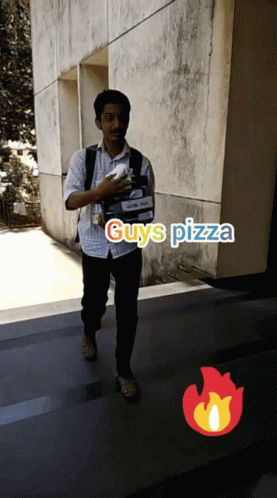 Guys Pizza Boy GIF - Guys Pizza Boy Fire GIFs