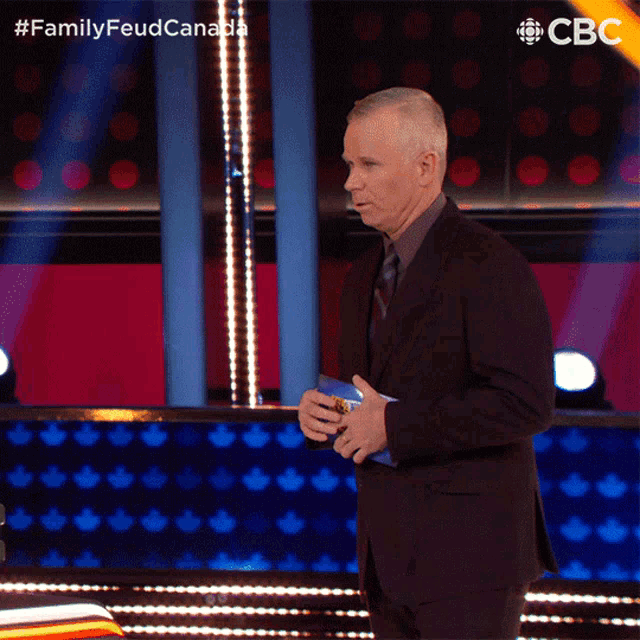 Surprised Gerry Dee GIF - Surprised Gerry Dee Family Feud Canada GIFs