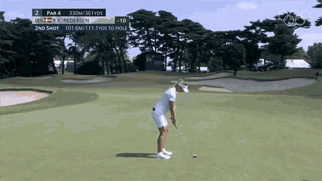 Playing Golf Emily Kristine Pedersen GIF