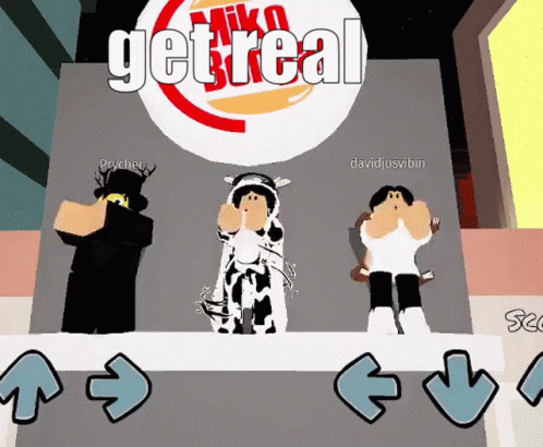 Get Real Funky Friday GIF - Get Real Funky Friday Roblox GIFs