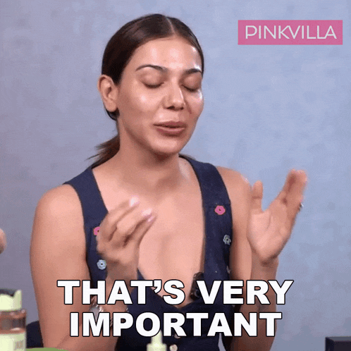 That'S Very Important Palak Purswani GIF - That'S Very Important Palak Purswani Pinkvilla GIFs
