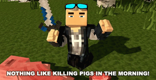 Nothing Like Killing Pigs In The Morning Slaughtering Pigs In The Morning GIF - Nothing Like Killing Pigs In The Morning Slaughtering Pigs In The Morning I Like It GIFs