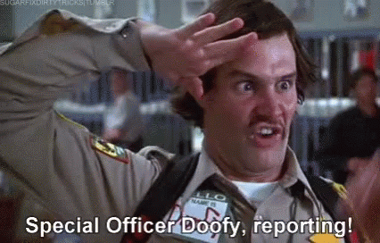 Officer Doofy Scary Movie GIF - Officer Doofy Scary Movie Reporting GIFs