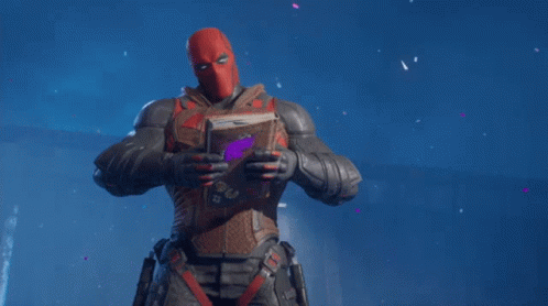 Gotham Knights Opening Book GIF - Gotham Knights Opening Book Red Hood GIFs