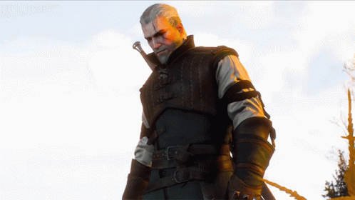 Drawing My Knife Geralt Of Rivia GIF - Drawing My Knife Geralt Of Rivia The Witcher GIFs