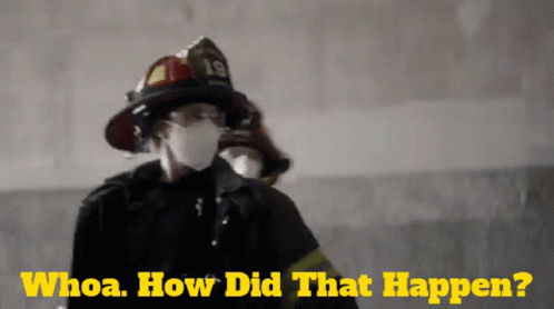 Station19 Andy Herrera GIF - Station19 Andy Herrera Whoa How Did That Happen GIFs