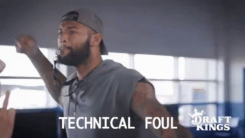 Boogie Giving Technical Foul GIF