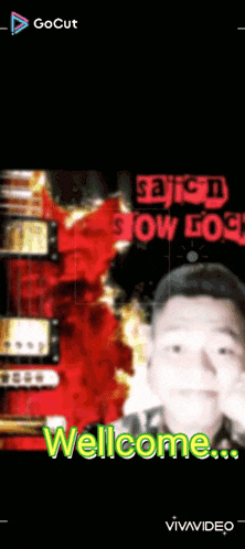 a screenshot of a video that says " welcome "