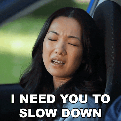 I Need You To Slow Down Jae Suh Park GIF - I Need You To Slow Down Jae Suh Park Wong Fu Productions GIFs