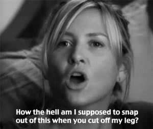 Greys Anatomy GIF - Greys Anatomy Cut Off My Leg GIFs