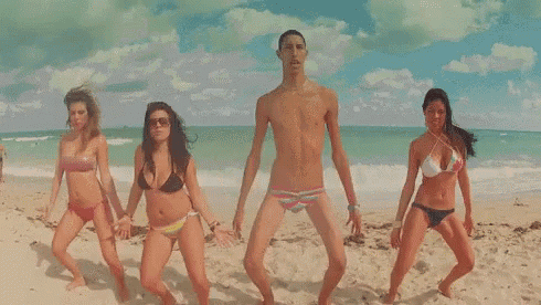 Dance Beach GIF