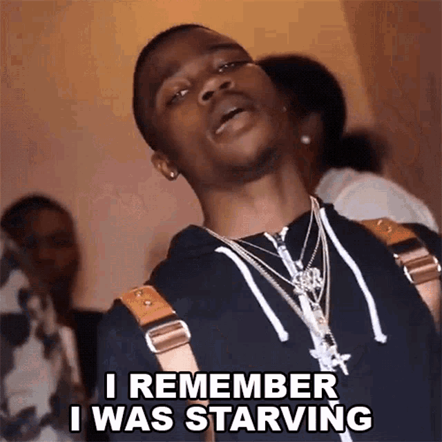 I Remember I Was Starving Roddy Ricch GIF - I Remember I Was Starving Roddy Ricch Baby Boy Song GIFs