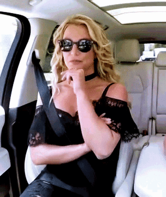 Britney Spears Carpool Karaoke GIF - Britney Spears Carpool Karaoke Spanking GIFs
