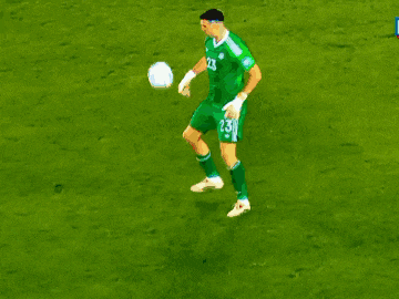 a soccer player with the number 23 on his shirt