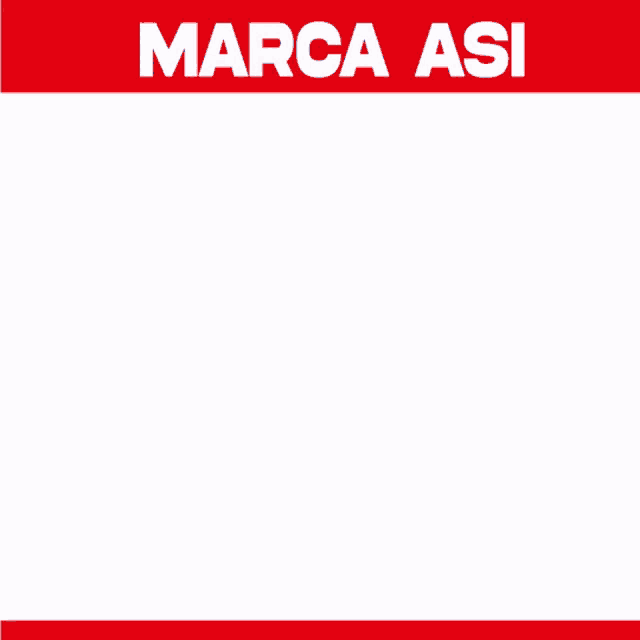 a poster that says " marca asi " on it