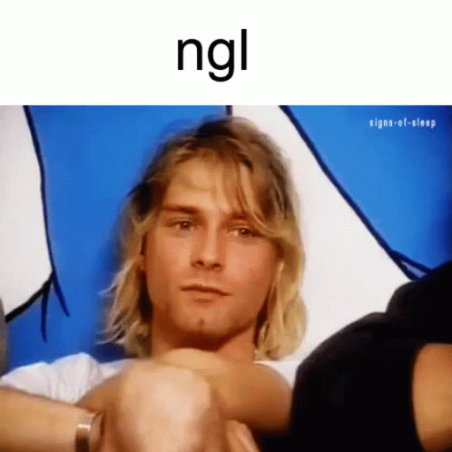 Ngl Kurt Cobain GIF