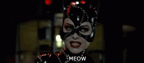 Meow GIF - Villain Catwoman Meow GIFs