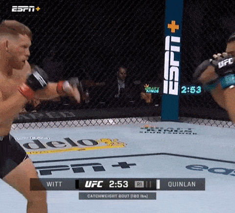 a ufc fight is being shown on espn plus