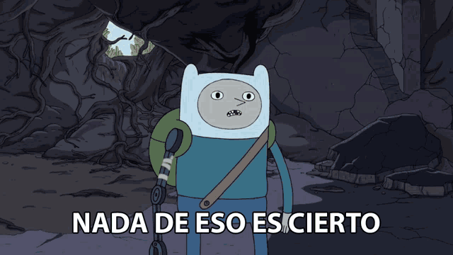 Nada De Eso Es Cierto Finn GIF