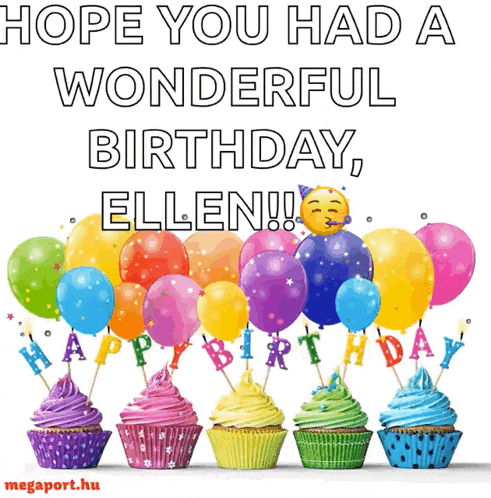 Happybirthday Balloons GIF
