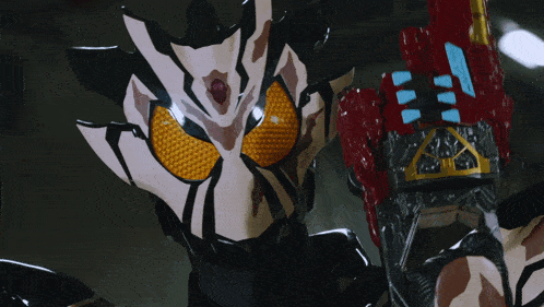 a close up of a toy with a zebra mask on it