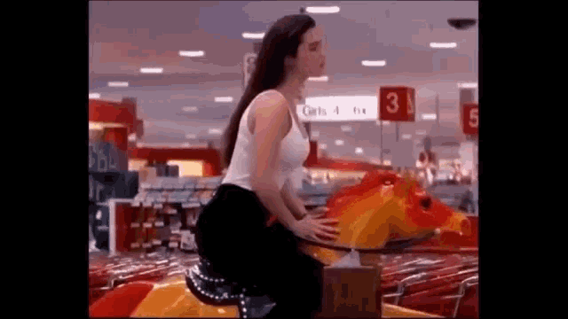 Riding On A Horse Jennifer Connelly GIF