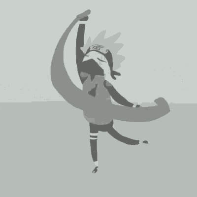a cartoon drawing of a person laying on their back with a shadow on the ground .