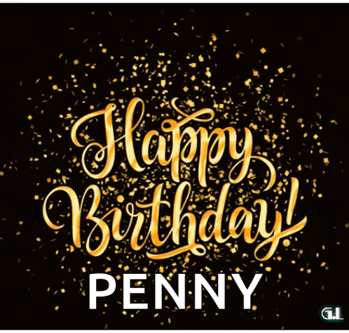 penny 's birthday is being celebrated with a colorful fireworks display