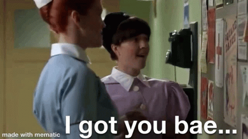 Delia Busby Patsy Mount GIF - Delia Busby Patsy Mount Call The Midwife GIFs