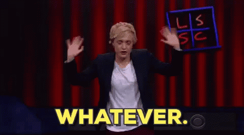 Whatever GIF - Whatever Sure Let It Go GIFs