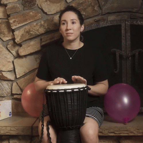 Tapping The Drums Jackie GIF - Tapping The Drums Jackie Seeking Blue GIFs