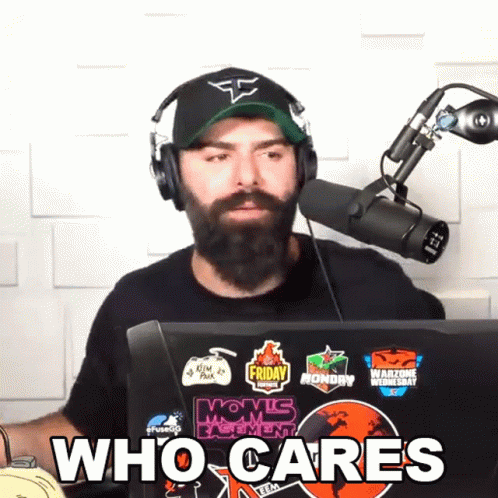 Who Cares Daniel Keem GIF - Who Cares Daniel Keem Keemstar GIFs
