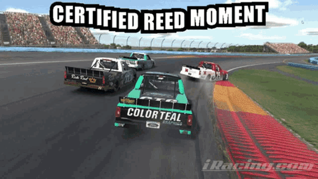 a screen shot of a video game with the words " certified reed moment " at the top