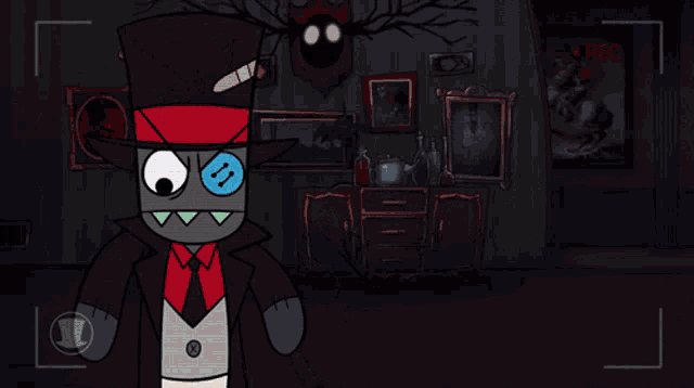 Angry Black Hat GIF - Angry Black Hat Villanos GIFs