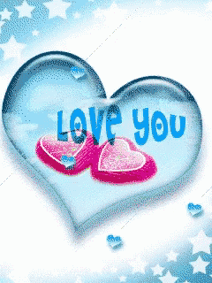 a heart with the words love you written inside of it