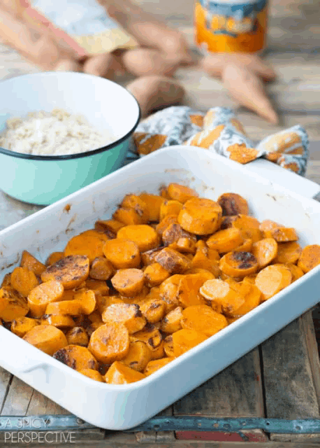 All The Fixins Sweet Potatoes GIF - All The Fixins Sweet Potatoes Candied Sweet Potatoes GIFs