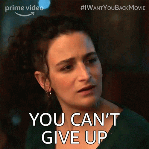 You Cant Give Up Emma GIF - You Cant Give Up Emma I Want You Back GIFs