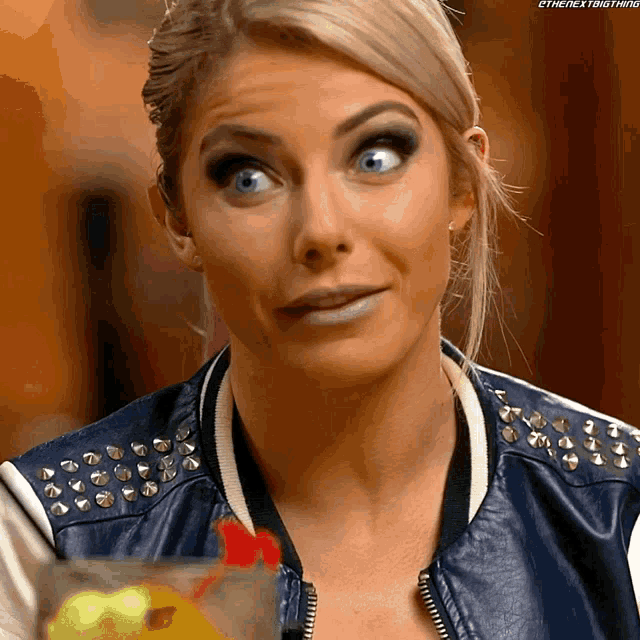 Alexa Bliss Wide Eyes GIF - Alexa Bliss Wide Eyes Funny Face GIFs