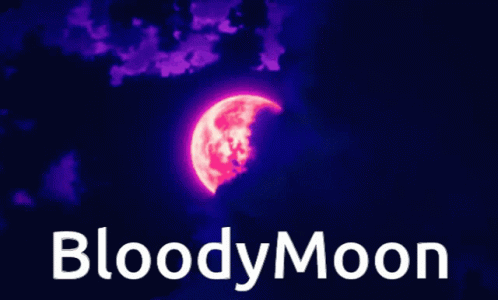 Bloody Moon Full Moon GIF - Bloody Moon Full Moon Night Sky GIFs
